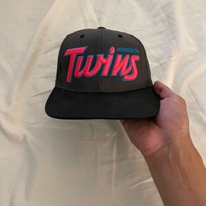 Vintage 47 Brand Neon Minnesota twins baseball SnapBack